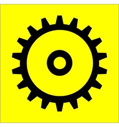 Alarm Symbol MSK-S05 Machinery alarm